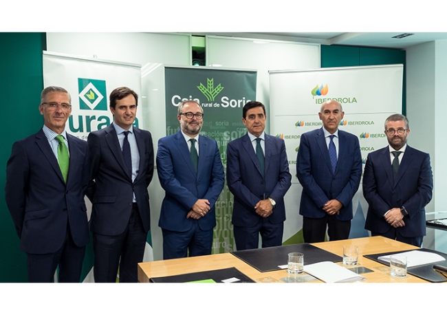 Foto Iberdrola y Caja Rural de Soria promoverán juntas el parque eólico Buniel, uno de los más grandes de Castilla y León.